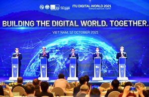 Thủ tướng Chính phủ Phạm Minh Chính dự lễ khai mạc Hội nghị và Triển lãm thế giới số 2021